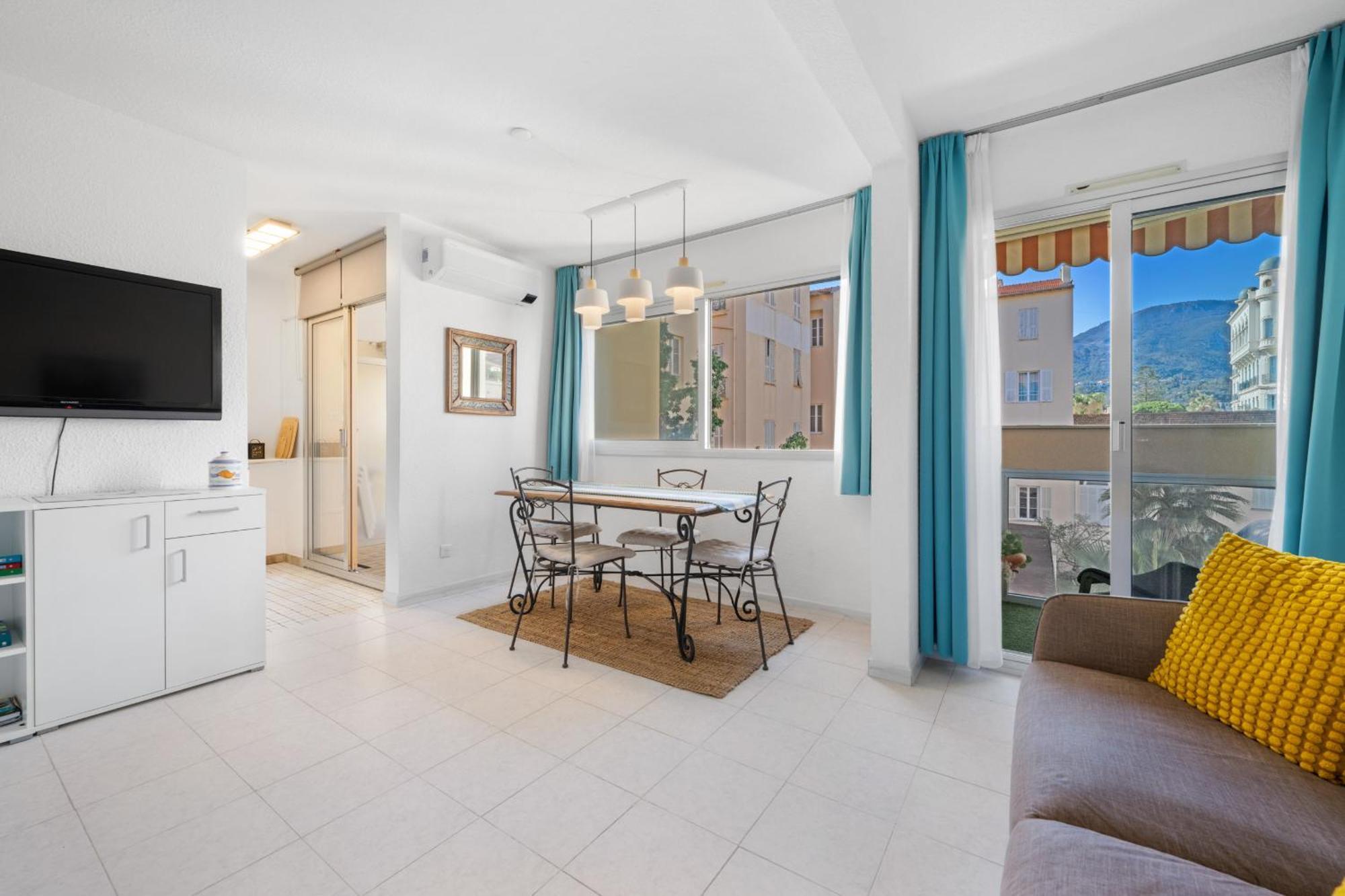 "Charmant Studio" Plein Centre, Calme, Terrasse Ментона Екстериор снимка
