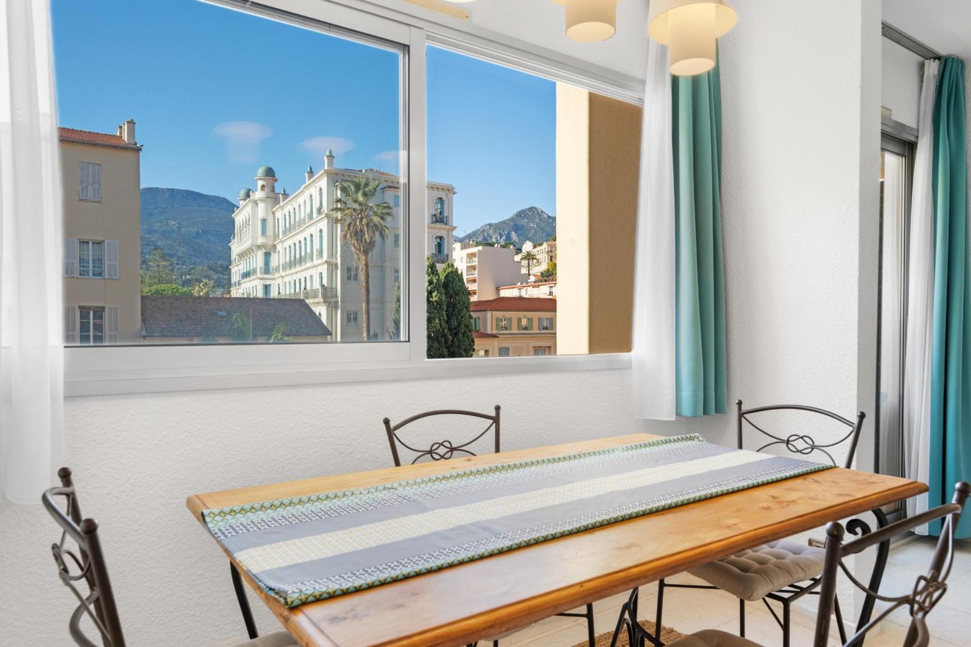 "Charmant Studio" Plein Centre, Calme, Terrasse Ментона Екстериор снимка